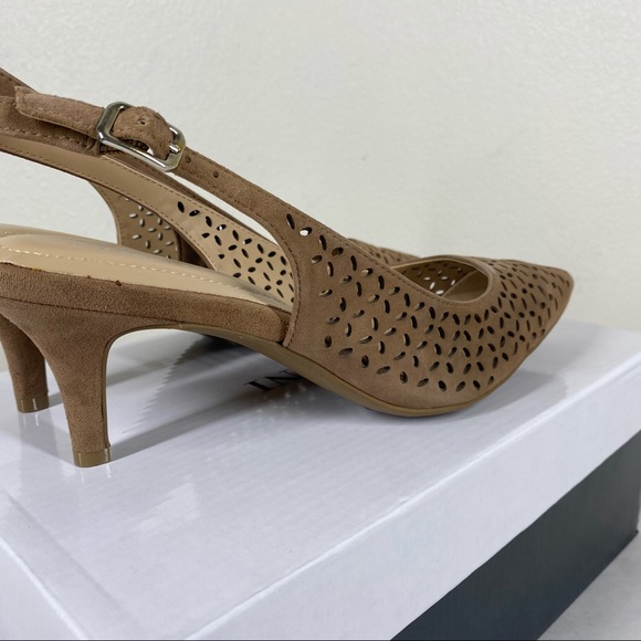 Alfani Suede Step ‘N Flex Babbsy Slingback Pumps - Picture 6 of 6